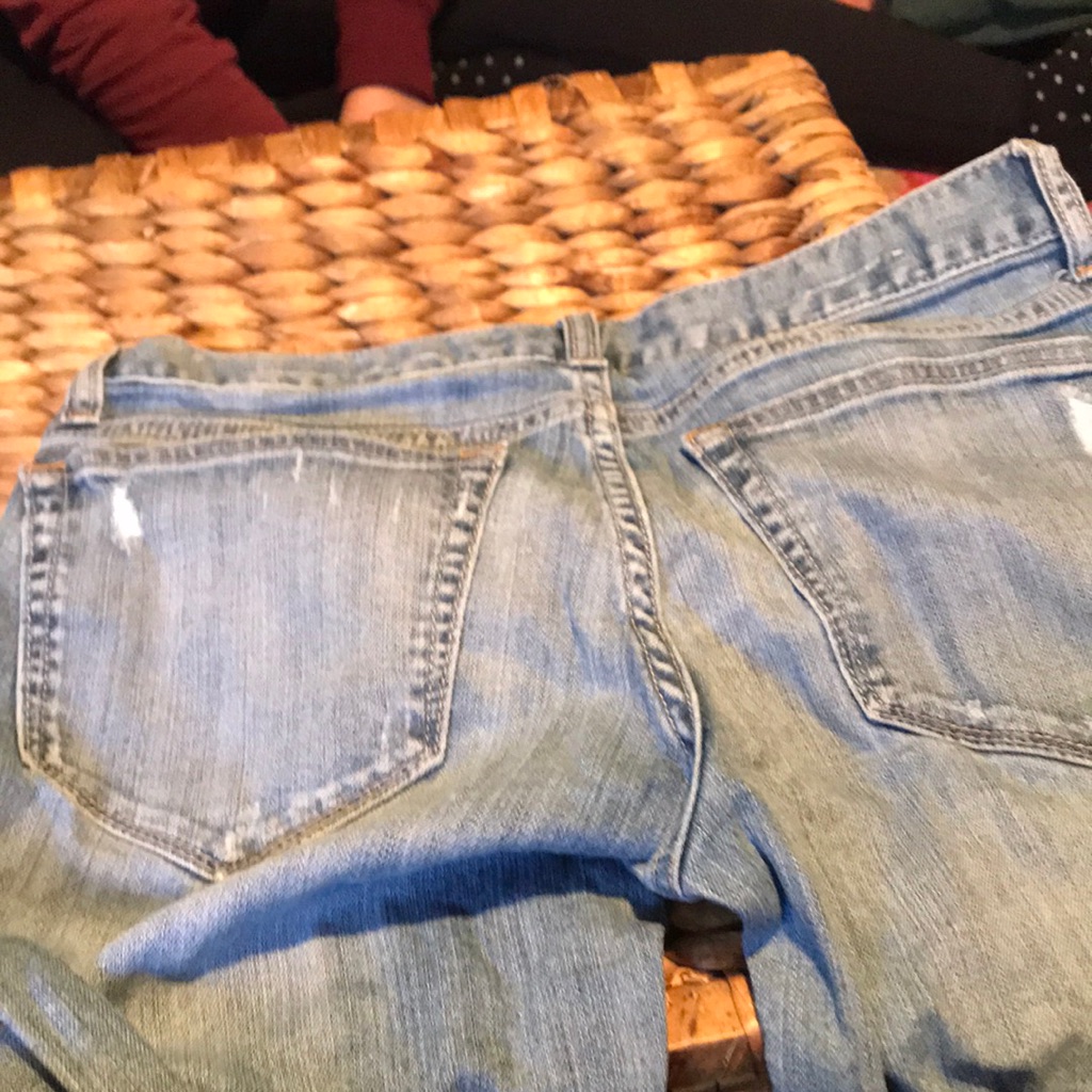 Cuffed Jeans